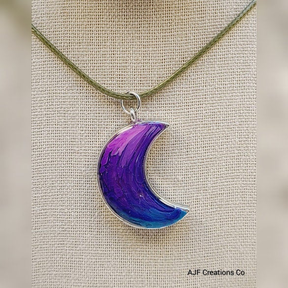 Handcrafted Moon Pendant