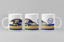 Load image into Gallery viewer, 11oz/15oz Custom NFL Coffee Mug: 8 Teams to Chose From NFL Team Mugs: Style Set 1
