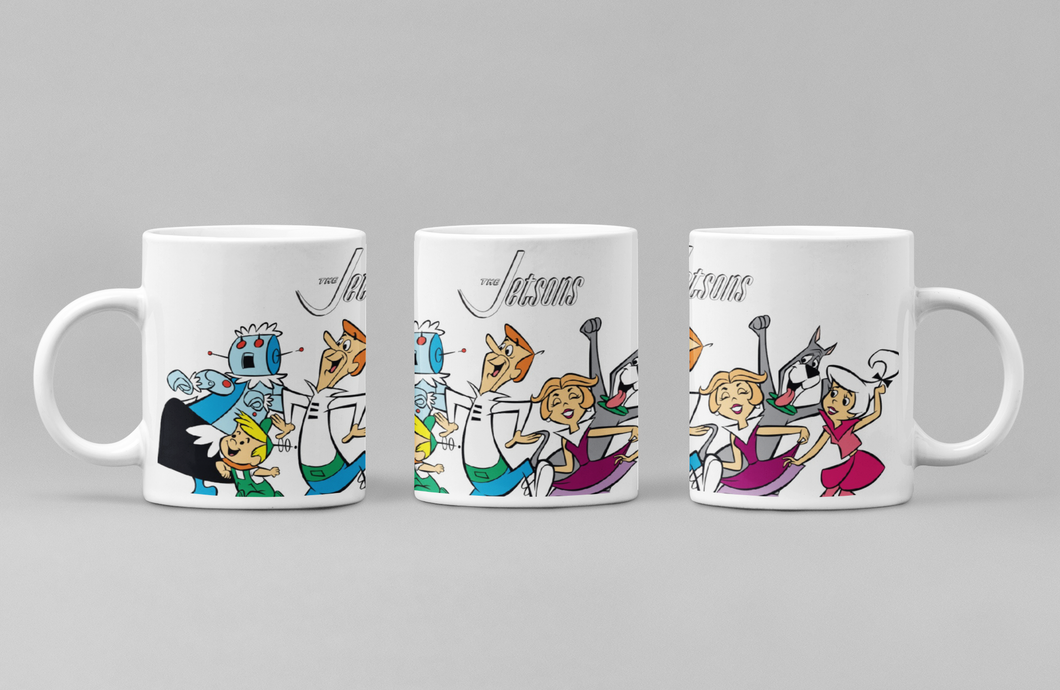 The Jetsons Ceramic Coffee Mug: Classic Cartoon Coffee Cup