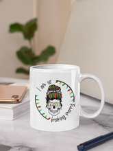 Load image into Gallery viewer, 11oz/15oz &quot;I Am So Freaking Merry&quot; Funny Christmas Coffee Mug: Goth Christmas
